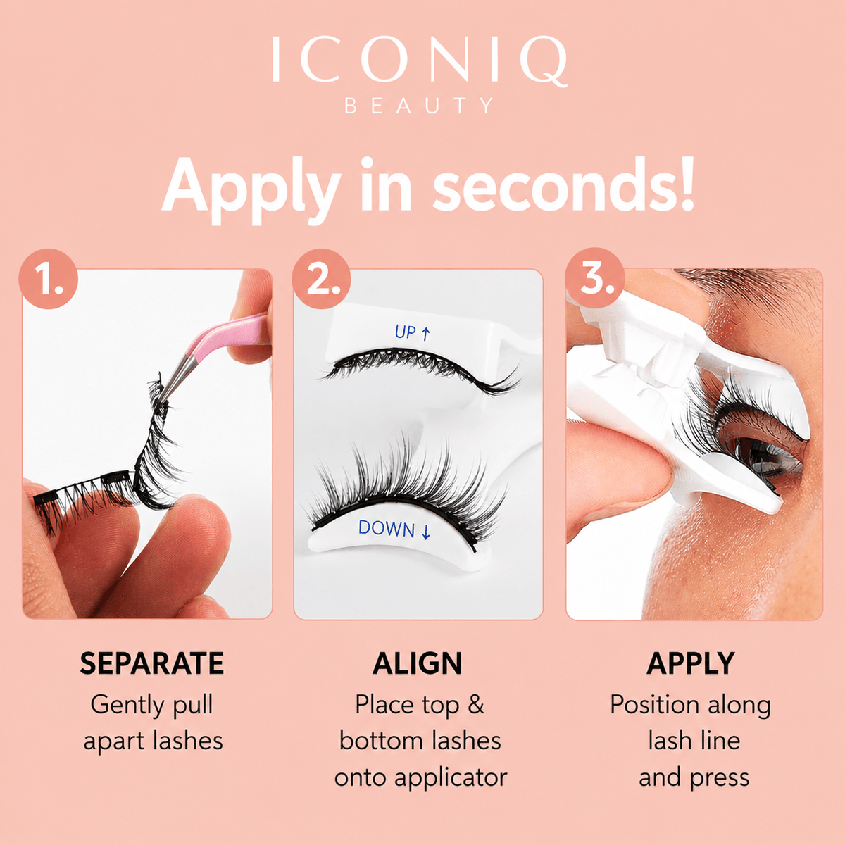 ICONIQ beauty™ Magnetic Lash Kit